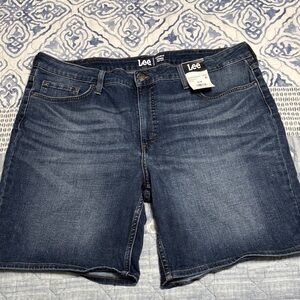 Lee Women’s Dark Blue Jean Shorts